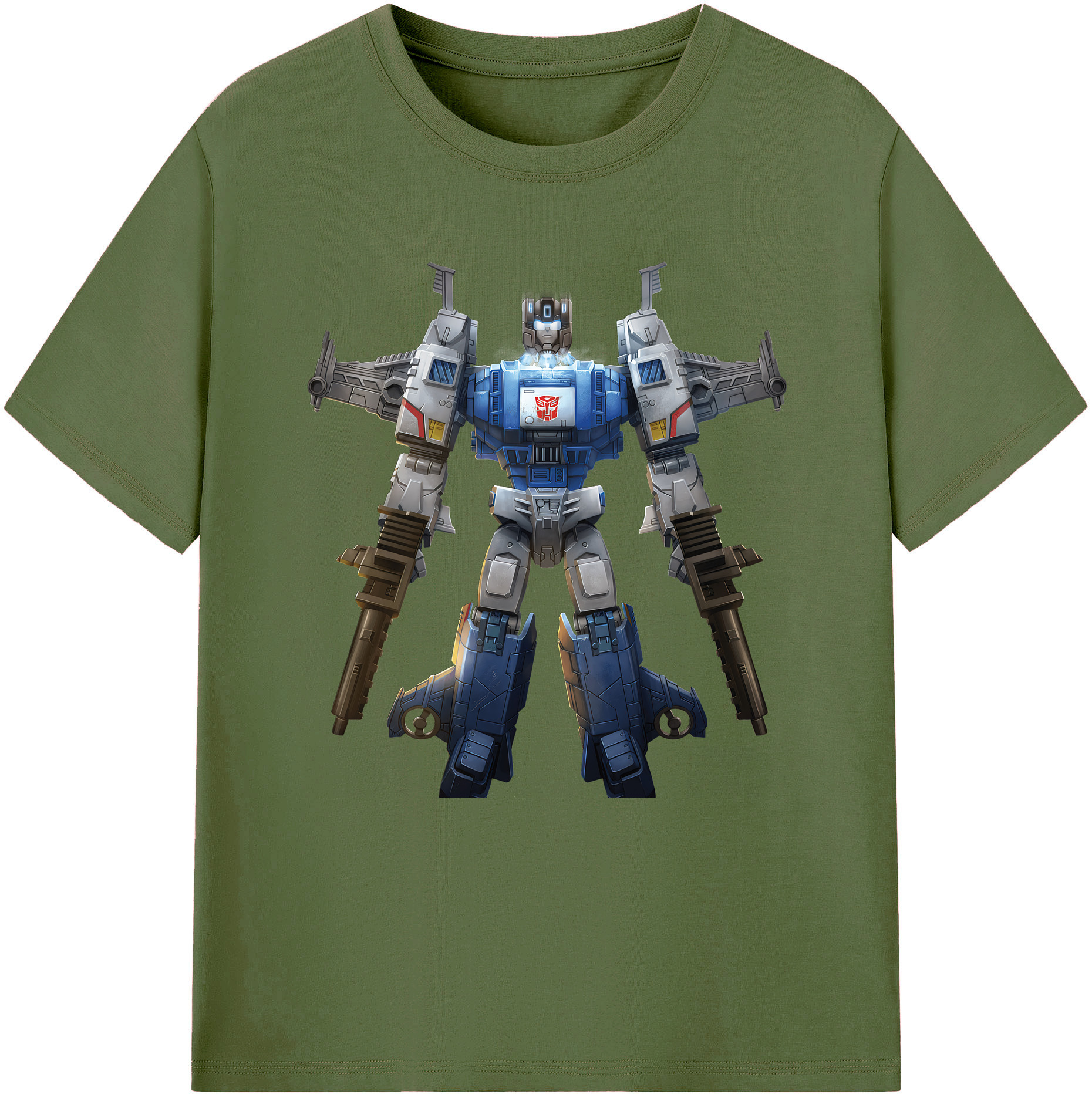 （画像用） Transformers トランスフォーマー 綿100％半袖Tシャツ（フロントプリント）